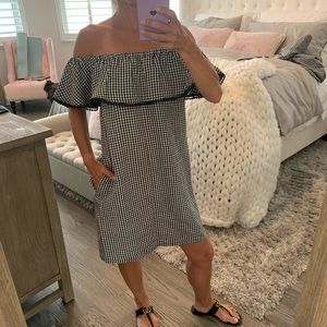 Tommy Bahama gingham dress/cover-up